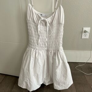 Zara mini sundress white size small